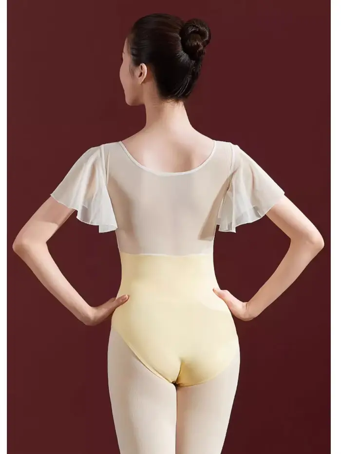 Ženy Sexy Čipka Body Romper Top Ballet Trikot Dospelý Plavky pre tanečné ženy Balerína Klasický oblek Trikot