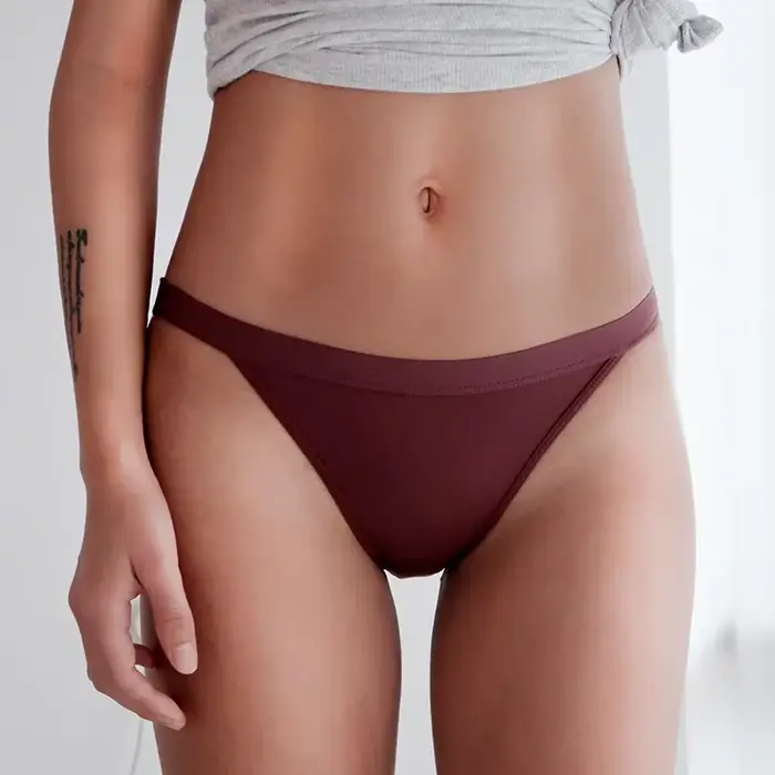 Dámske sexy a trendy dámske spodná bielizeň pohodlný ľadový efekt s nízkym pásom nohavičky - dámsky domov spodná bielizeň