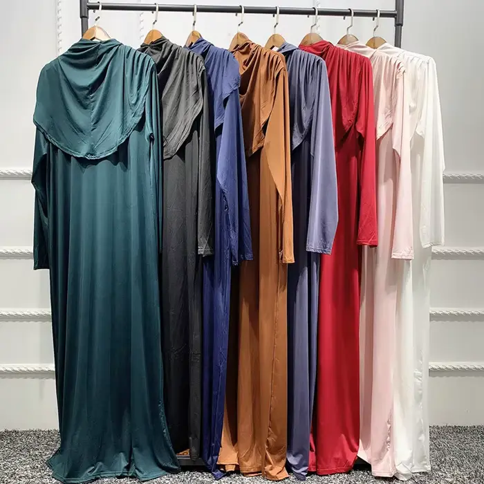 Odev na modlitbu pre ženy Ramadán moslimská Abaya kaftan