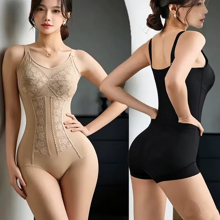 Modelovacie body pre ženy so vstavanou podprsenkou