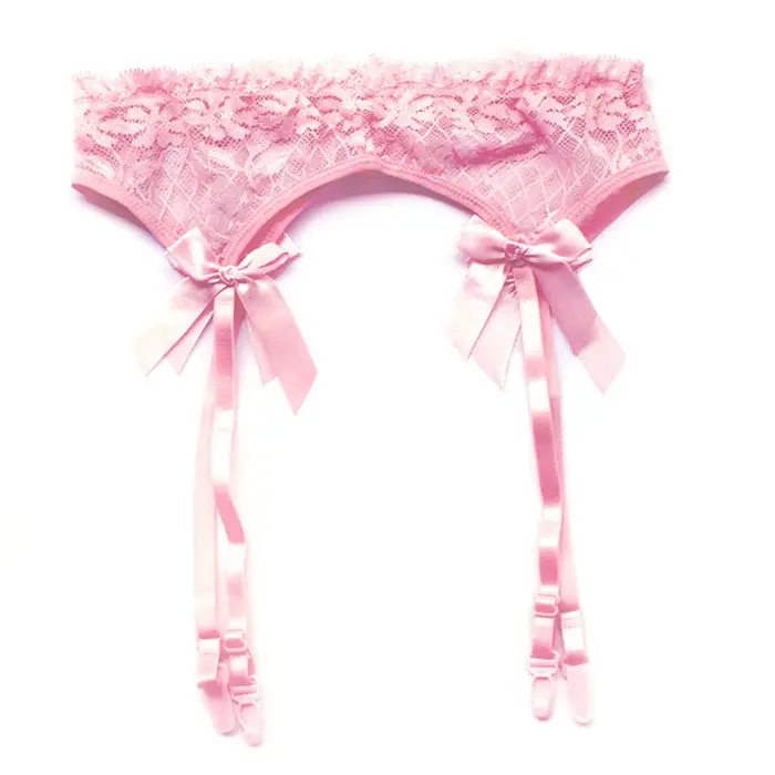 Ligas en dentelle transparente, haut Sexy, cuisses hautes, porte-jarretelles, bas, Lingerie de Bonda