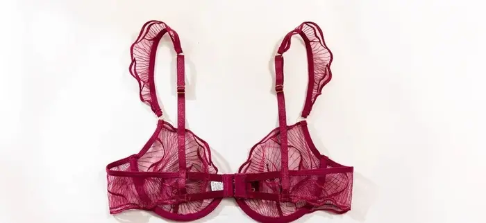 Francúzske kvety vyšívané čipky podprsenka pre ženy, ultra jemné pohodlie, ľahká podpora, veľkosť S-XL, sexy štýl, polyester, elastan, nylon