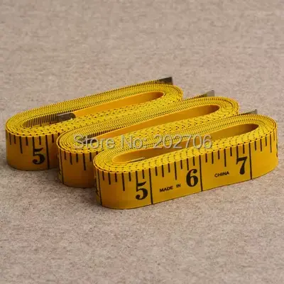 150/200/300 CM Najvyššia kvalita Odolné mäkké šitie Tailor Ribbon Body Measure Rule Šitie
