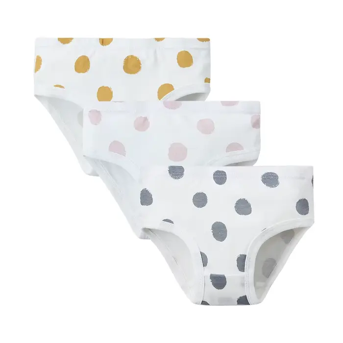 Filles culottes 3 pièces par paquet coton étudiant sous-vêtements pour enfants adolescent culottes j