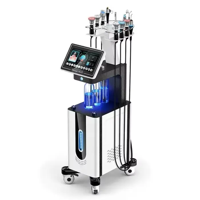 Machine de soins de la peau multifonction, oxygène Hydra Dermabrasion, Lifting du visage, nettoyage 