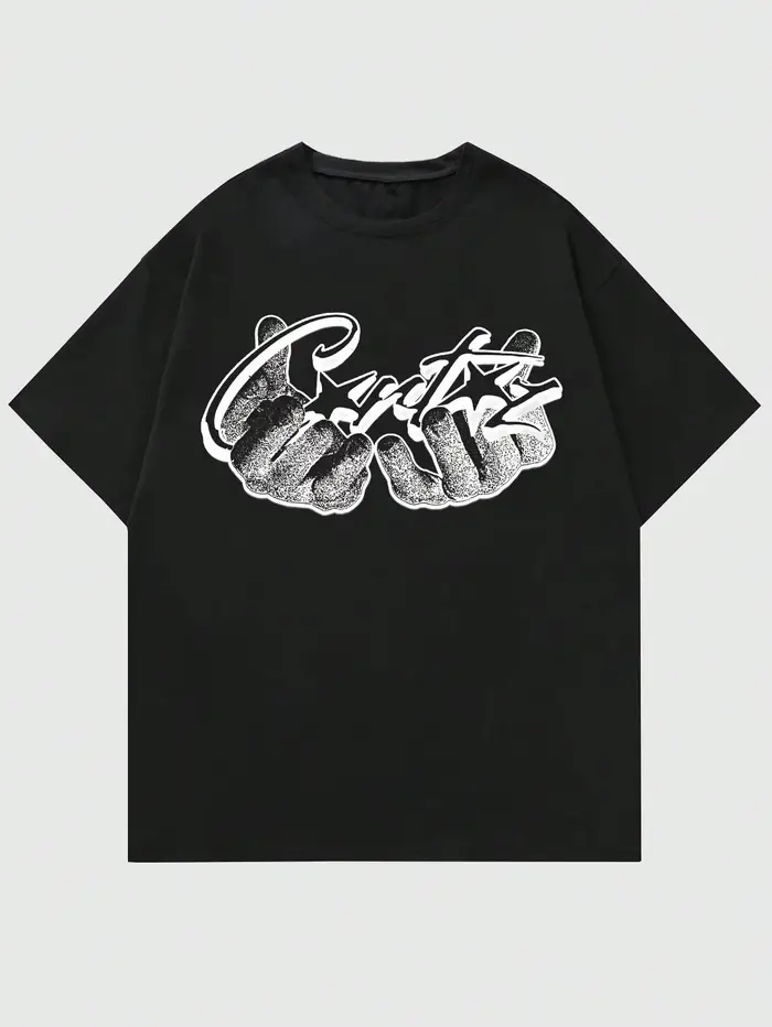 CLOOCL mode texte graphiques imprimés Premium coton T-Shirts hommes été à manches courtes T-Shirts d