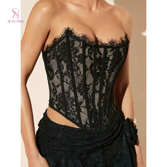 Sexy korzet bustier, luxusný a elegantný korzet pre ženy