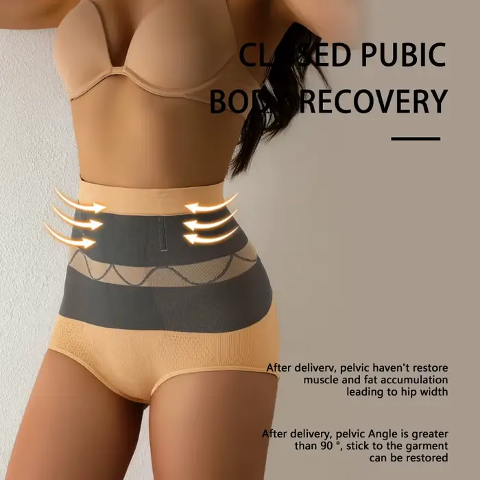 Culotte de contrôle du ventre Flarixa sans couture avec veste chauffante post-partum pour femmes confortable et élégante occasions spéciales