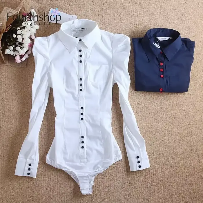 body biela COZOK pre ženy profesionálna elegancia kancelárska móda jeseň zima