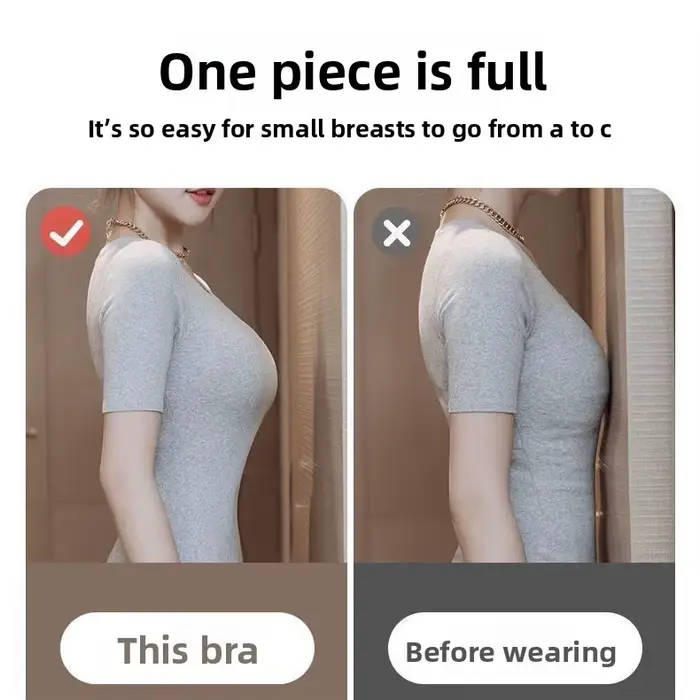 12 cm bezšnúrová polstrovaná podprsenka pre malé prsia sexy pol šálky push up efekt ultra pohodlné bez kostic špeciálne príležitosti ženy každodenné elegancie