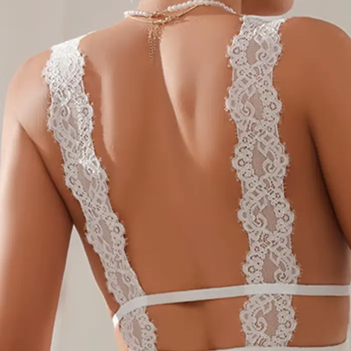 Ensemble de lingerie en dentelle pour femmes, pyjama sexy, robe de nuit, vêtements de maison, chemise de nuit, vêtements pour femmes, robe d'été pour dormir, occassions spéciales --- 请按照要求调整HTML格式。