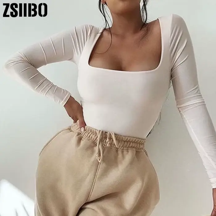 Dlhé rukávy body pre ženy