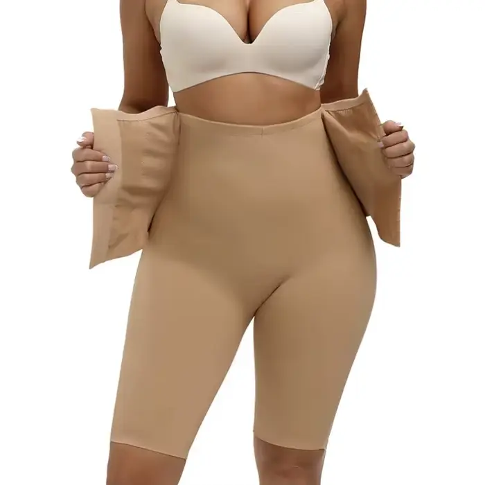 Ceinture formative pour femmes avec soulèvement des hanches et contrôle de l'abdomen en coton et nylon pour une silhouette élancée et tonique occasions spéciales