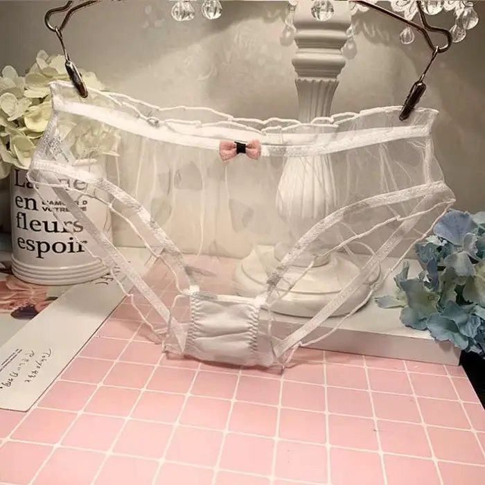 nohavičky pletená Lolita z polyesteru a bavlny s elegantným lukom pre ženy pre všetky ročné obdobia