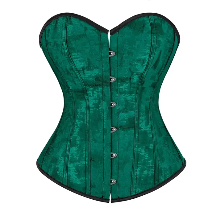 Corset Bustier pour femmes fleur à lacets Bustiers surbuste décontracté Jacquard Korsett Costume de la Renaissance médiévale tenues Steampunk