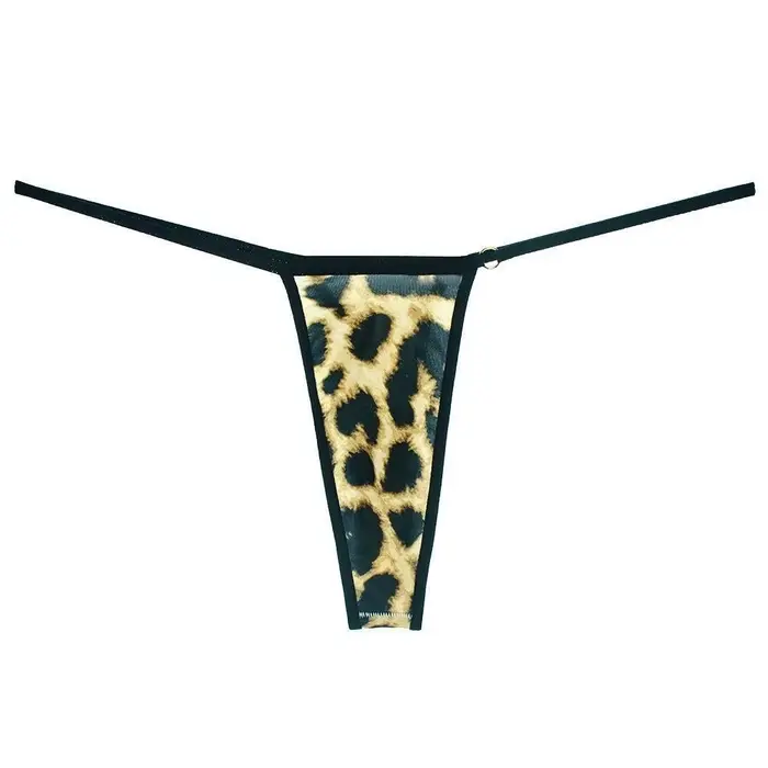 Lingerie sans couture pour femmes, strings taille basse à pois, culottes fines à imprimé rayé, sous-