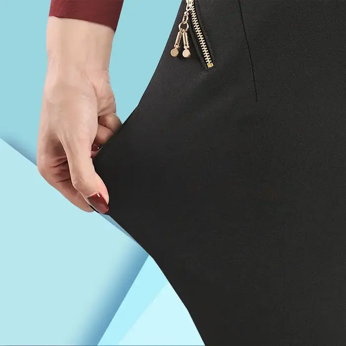 Pantalon Femme 2026 Nouvelle Collection Printemps Automne Taille Haute Extensible Décontracté Grande
