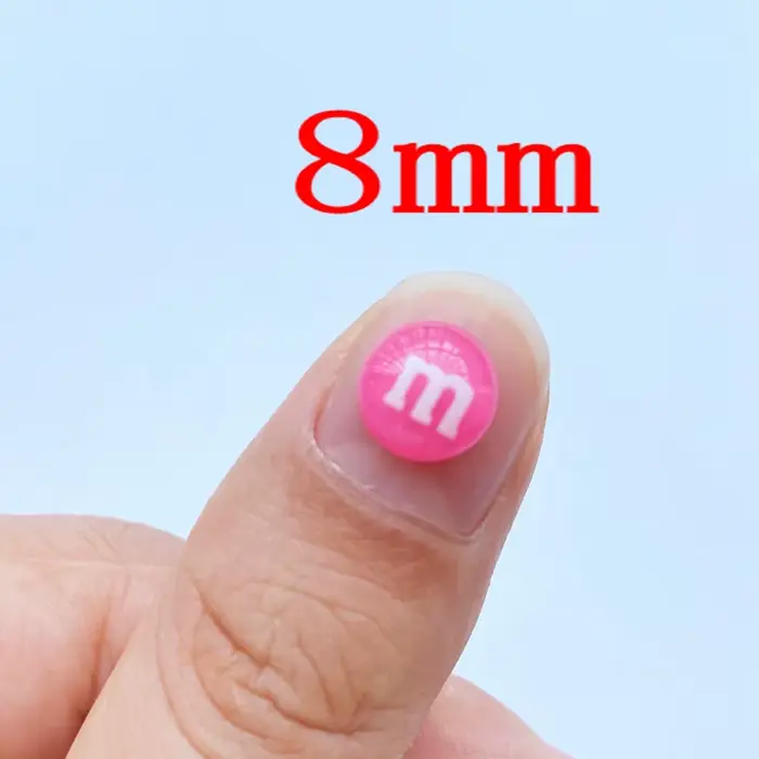 50 ks roztomilé 8 mm mix mini cukríky na nechty kamienky trblietky Nail Art šperky manikúra dekorácia