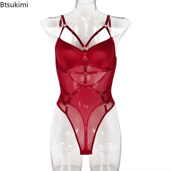 Body en dentelle avec jarretelles pour femmes, sexy et polyvalent pour différentes occasions spéciales