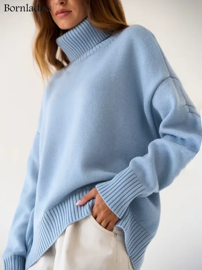 Sveter z nylonu polyester viskóza voľný strih ležérny štýl pre ženy jeseň zima špeciálne príležitosti slávnostné ležérne