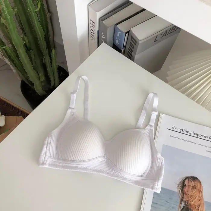 Soutien-gorge pour jeunes filles, 3 pièces, couleurs aléatoires, sous-vêtements pour filles, soutien