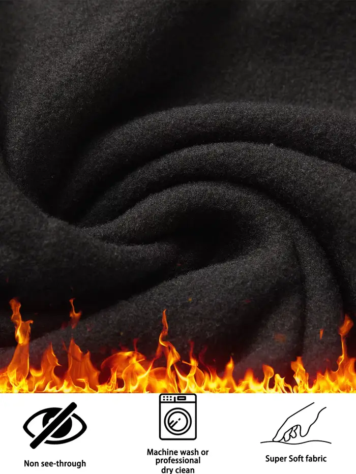 Dámske fleece nohavice do zvonu s vysokým pásom – Super mäkké
