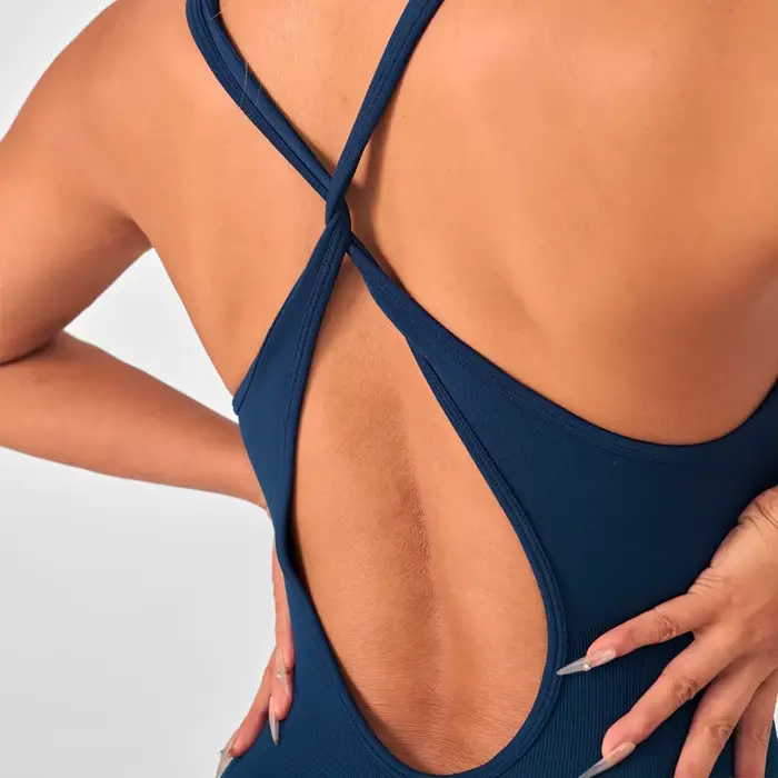 Body d'été vêtements de sport femme gymnastique sexy pour fitness fête shorts combinaisons salopette femmes yoga combi-pantalon barboteuses tricoté en polyamide et élasthanne style sportif junior printemps été
