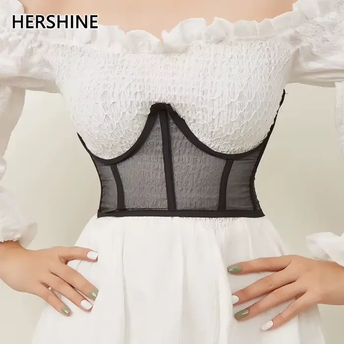 HERSHINE – ceinture de taille façonnante Sexy pour femmes, 1 pièce, ceinture large séduisante améliorant le buste, accessoire de robe, printemps, été