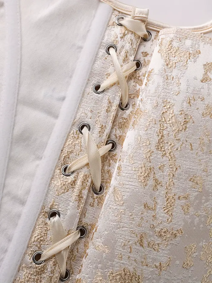 Štýlový retro štýl elastan a polyester bustier pre ženy špeciálne príležitosti a každodenné šatník