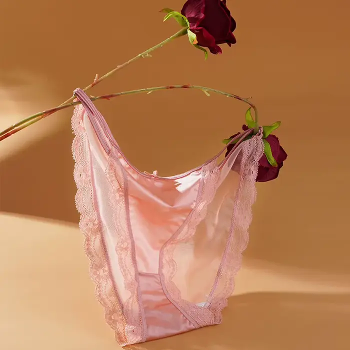 nohavičky Mäkká čipka Dámske štýlové bezšvíkové Nízky pás pre špeciálne príležitosti spodná bielizeň Intimate NYLON SPANDEX
