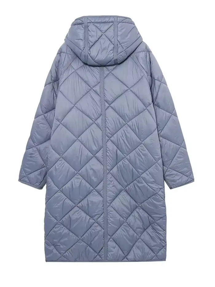 YENKYE – manteau chaud surdimensionné à capuche pour femme, parka à manches longues, avec poches et 