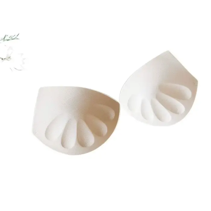 Trojuholníkové plavky vložky pre polyesterovú podprsenku, intímne doplnky pre ženy, posilňovače hrudníka, športové spodná bielizeň, push-up bikiny, špeciálne letné príležitosti