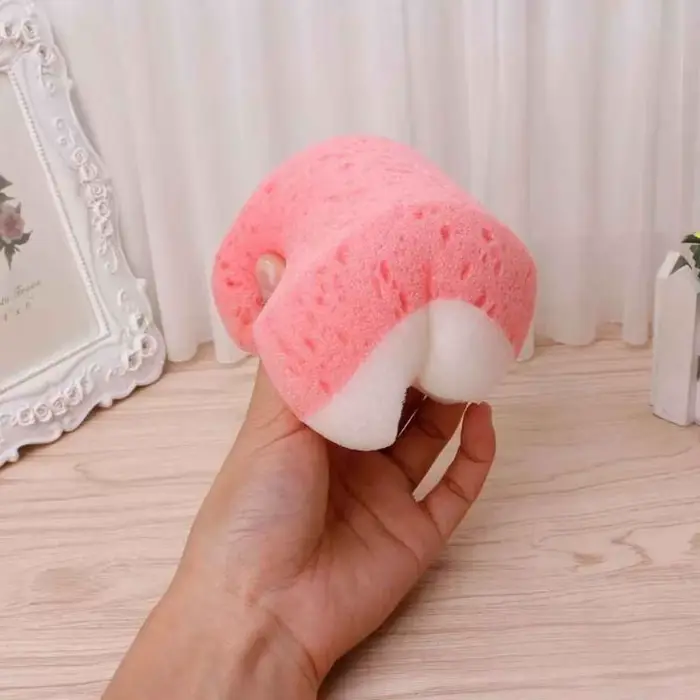 Mäkká kúpeľová hubka, Telový peeling, Masážna kefa, Rukavice, Čistič pokožky, Relaxácia, Exfoliácia, Starostlivosť o pleť, Sprchovací doplnok, 1/3 kusov