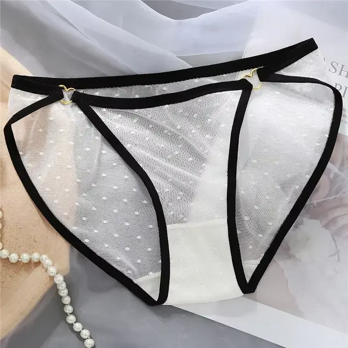 Moonbiffy ženské čipky nohavičky elegancia bezšvíkové špicatý vzor spodná bielizeň ženské pohodlie zmyselnosť: Moonbiffy,,,,,