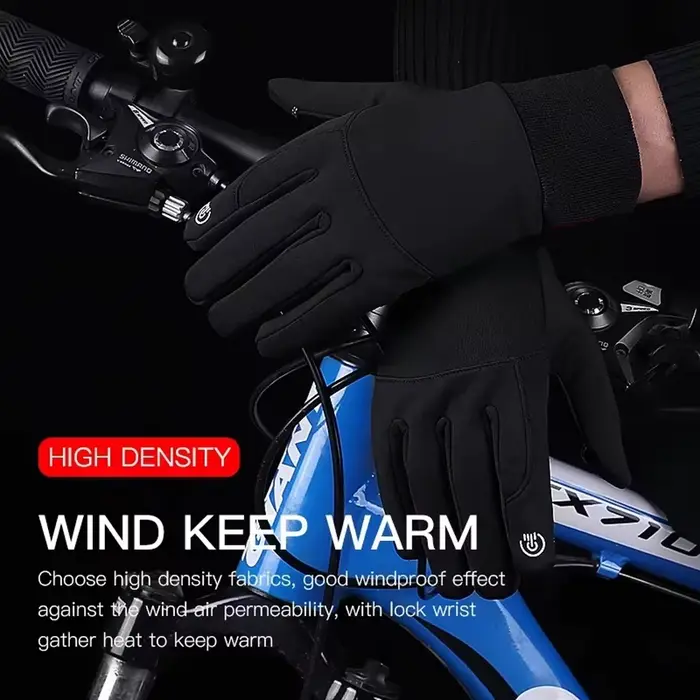 Jesenné zimné cyklistické rukavice do exteriéru aj posilňovne