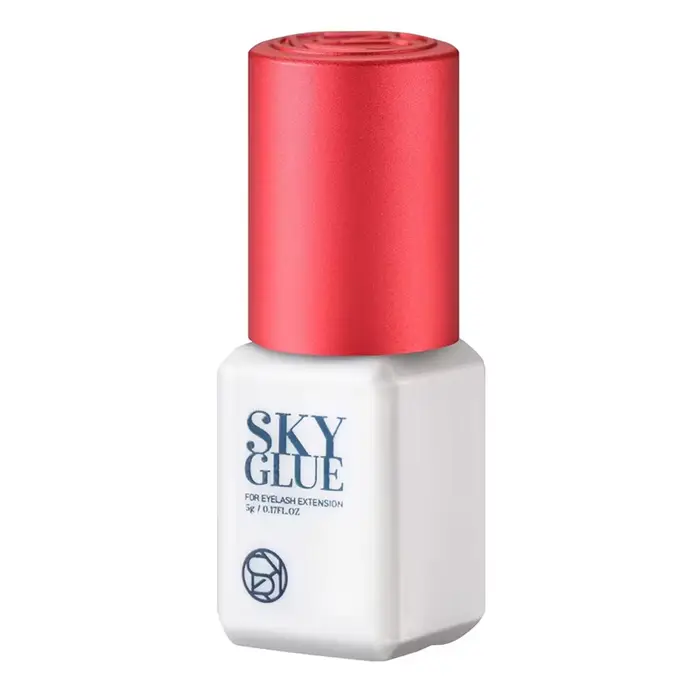 1 bouteille de colle SKY pour Extensions de cils 5ml Original Sky S + noir rouge bleu capuchon faux 