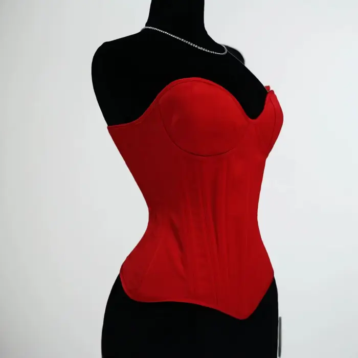 Korzátový bustier s košíčkami pre ženy