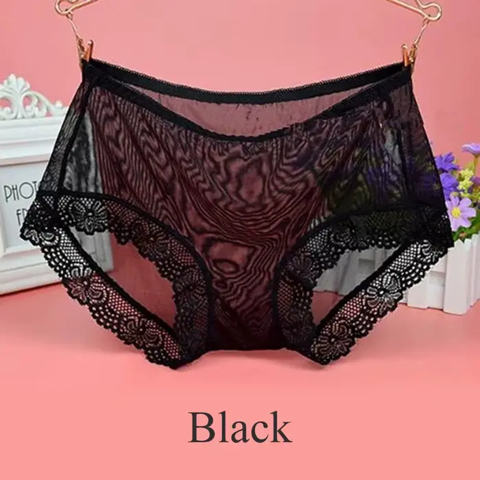 Dámske sexy priehľadné Mesh nohavičky, farebné čipky nohavičky, bezšvíkové, v priehľadnom tylu, priedušné letné spodná bielizeň, 7.0