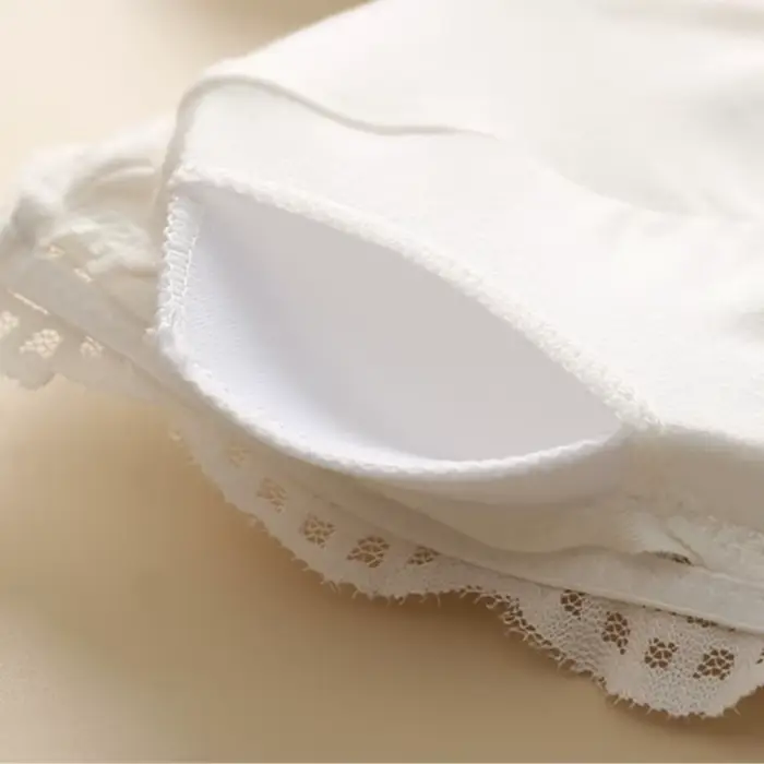 Čipkované braletky pre ženy push-up podprsenka bez drôtikov vypchávaná 1/3 košíček jednofarebná