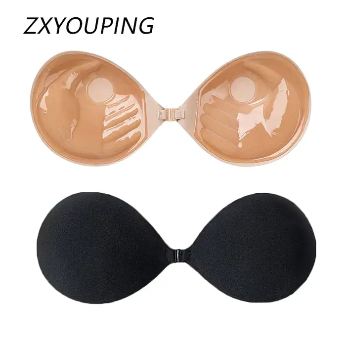Ženy nálepky na hrudi zdvihnúť podprsenku holé podprsenky neviditeľné bez ramienok silikónové Push Up Bralette samolepiace lepkavé podprsenky