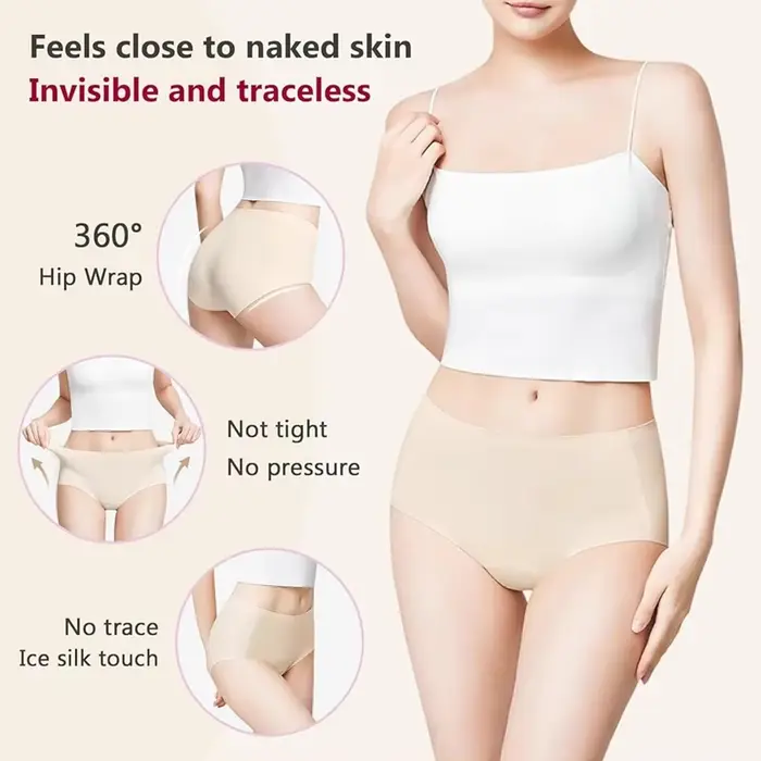 3 kus camel toe nohavičky ženy anti-veľký bezšvíkové slipy bez prezentácie spodná bielizeň pre legíny, telocvičňa, jóga-neviditeľné a pohodlné