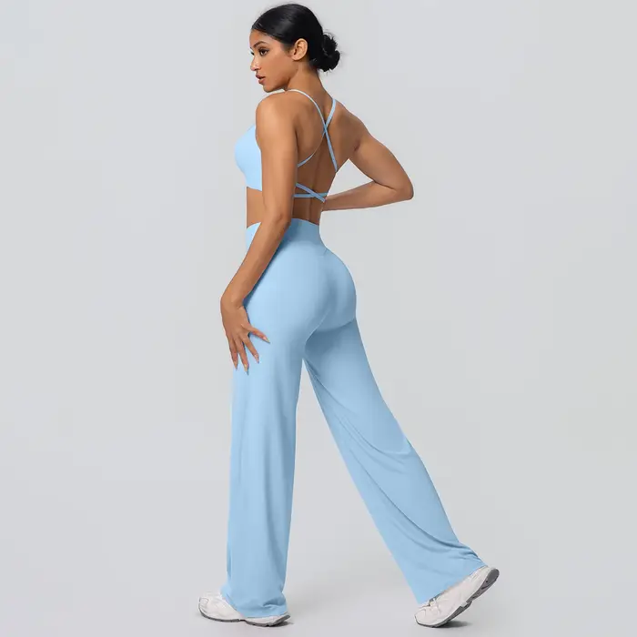 Costume de sport de Yoga pour femmes, beau dos Sexy, sous-vêtements de Yoga avec coussinet de poitri
