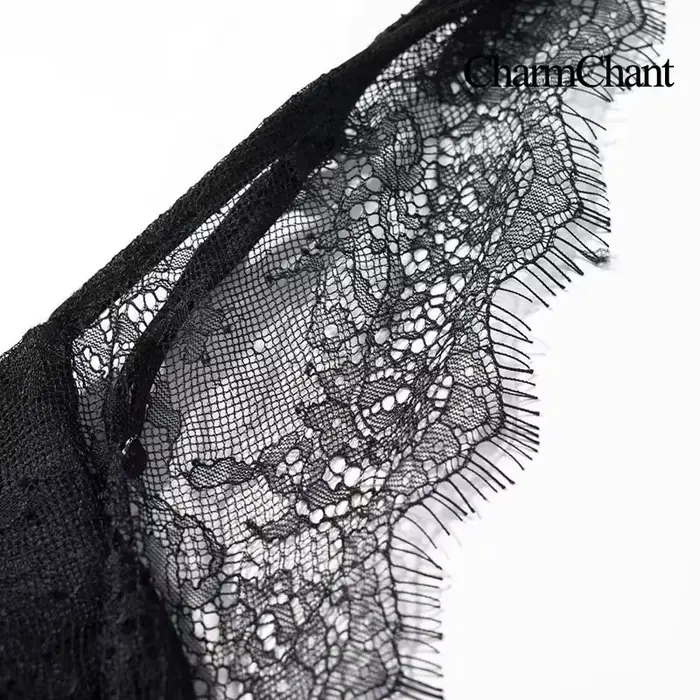 CharmChant noir Satin dentelle col en v Camisole haut pour femmes recadrée Y2k Harajuku mode élégante chemise sans manches Blouse femme