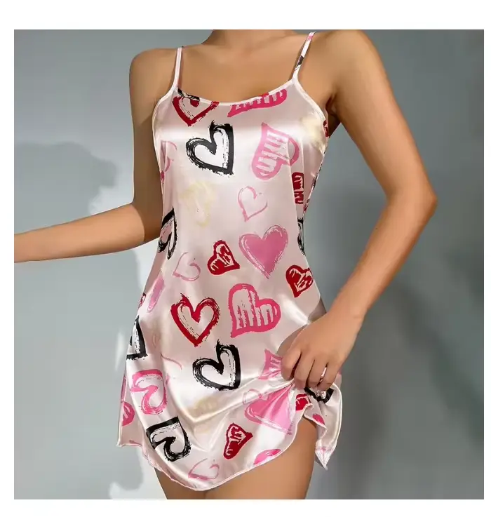 Chemise de nuit sexy pour femmes, vêtements de nuit sexy, pyjamas, jupe à enfiler, vêtements de déte