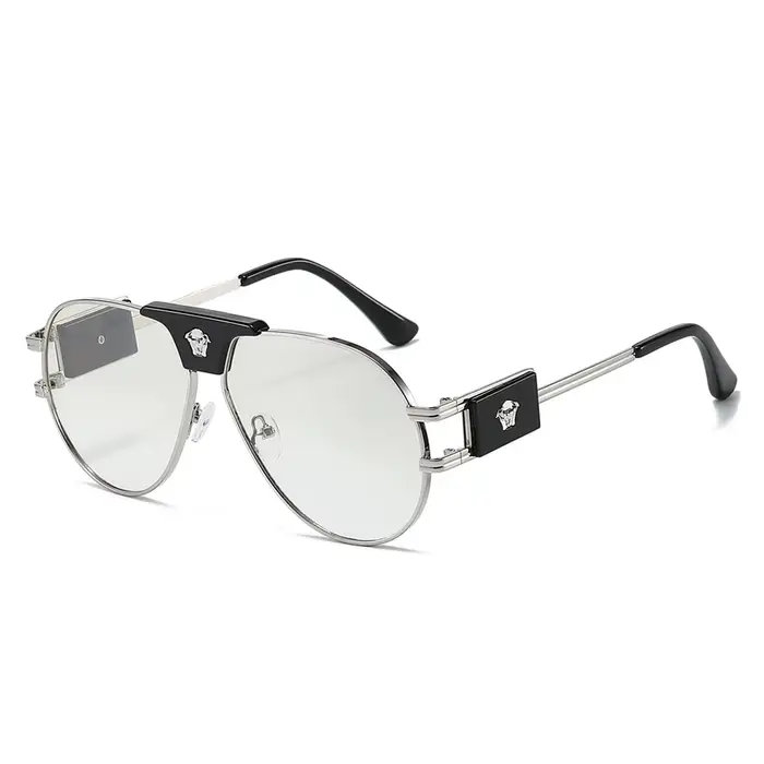 Lunettes de soleil d'aviation classiques pour femmes, marque de styliste, décoration de tête de béta