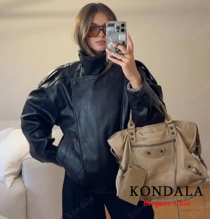 Veston Femme Fausse Fourrure Polyester Streetwear Festival Musique Mode Automne Hiver