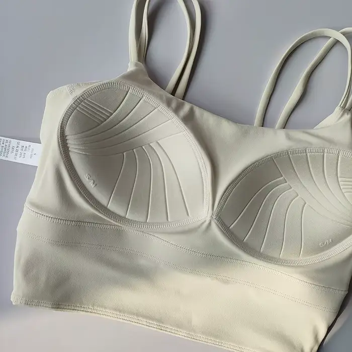 Soutien-gorge de sport SKINOFSKIN en nylon pour course à pied yoga pilates femmes confort absolution shock-absorbing