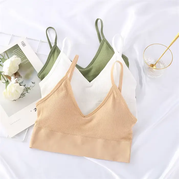 Dámske podprsenky Sexy bezšvíkové podprsenka typ U Backless Push Up Bralette Dámske športové spodné prádlo spodná bielizeň pre ženy