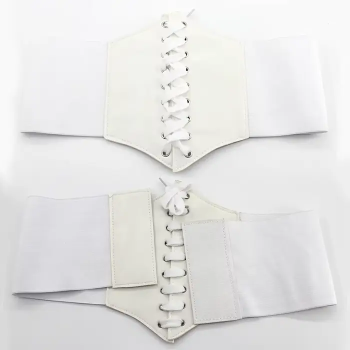 Čierne shapewear body pre ženy gotické oblečenie pod poprsie pás cincher tréner pu elastická koža sexy svadobné korzety a bustiers štýl každý deň