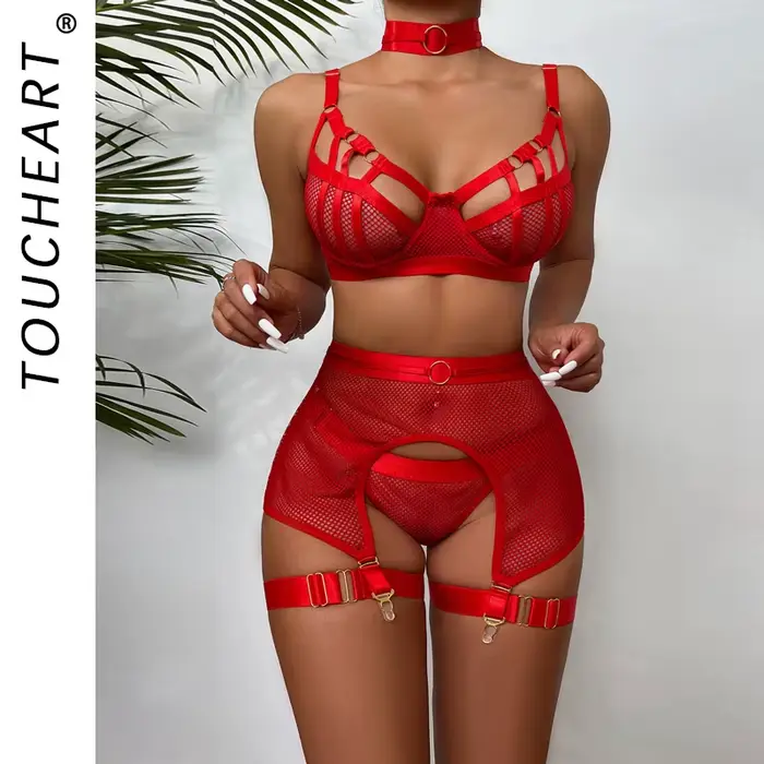 Sexy spodná bielizeň z lesklého polyesteru pre ženy, podprsenka a nohavičky, elegantné a pohodlné, pre špeciálne príležitosti a darčeky